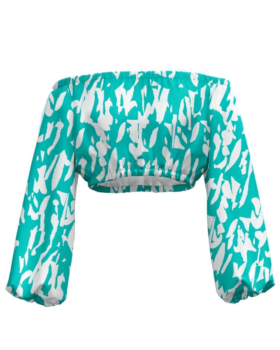 Clothing diarrablu | Naka Top - Playa Aqua