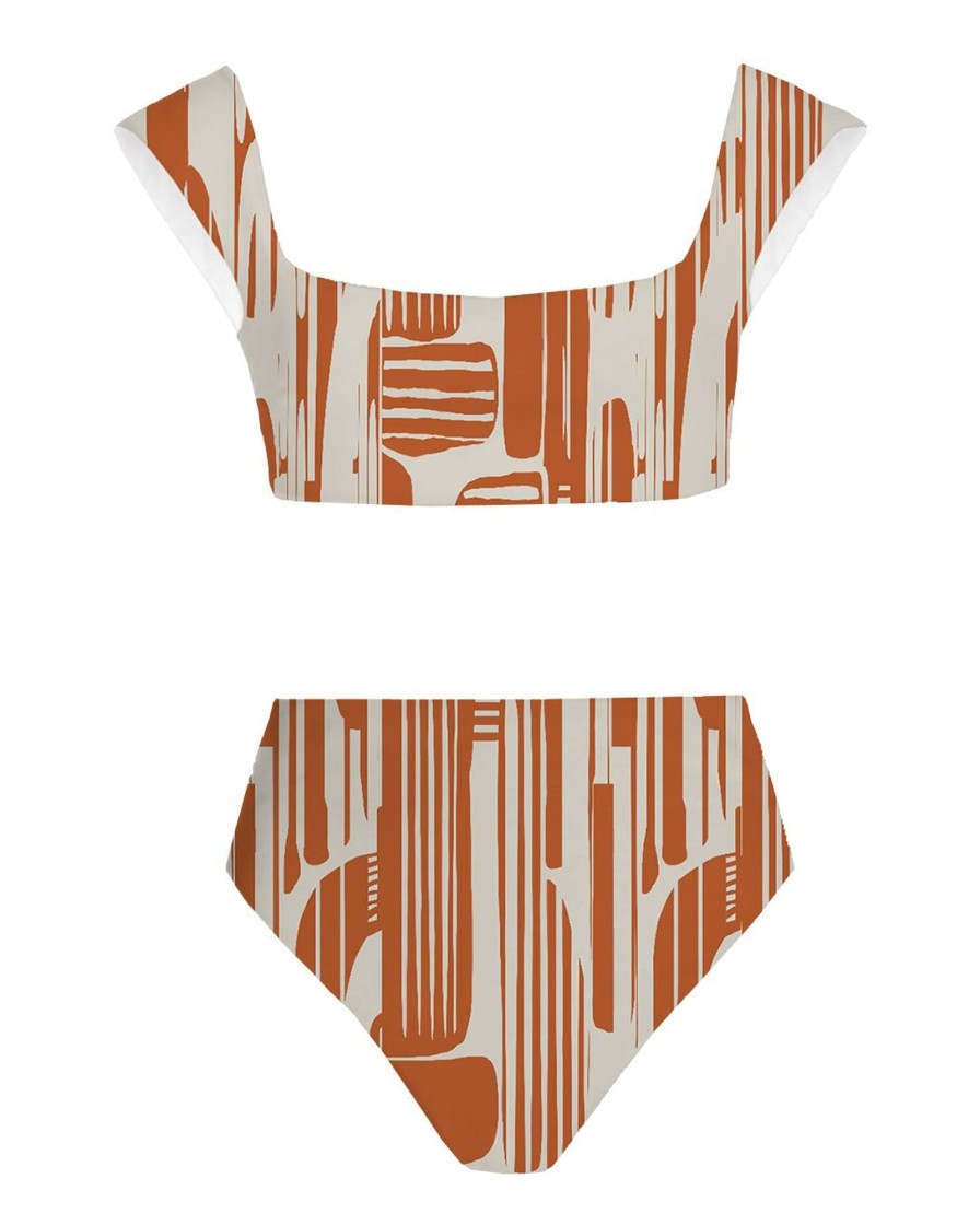 Clothing diarrablu | Cayla Swimsuit - Iman Orange