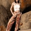 Clothing diarrablu | Leer Pants - Zena Cream