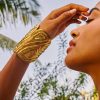 Accessories diarrablu | Fete Bracelet - Upcycled Brass