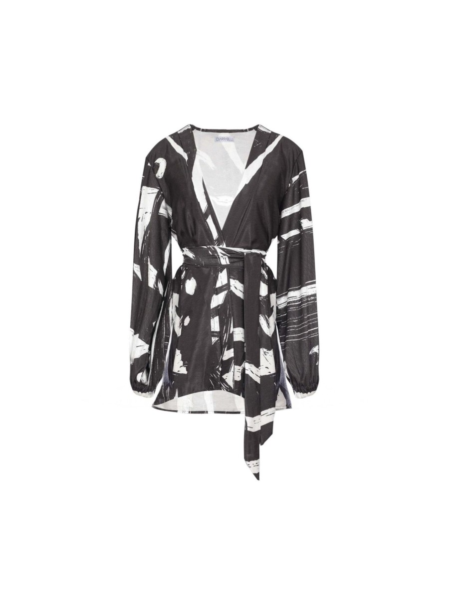 Clothing diarrablu | Kady Kimono - Suto Black