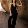 Clothing diarrablu | Sustainable Umy Jumpsuit - Solid Noir