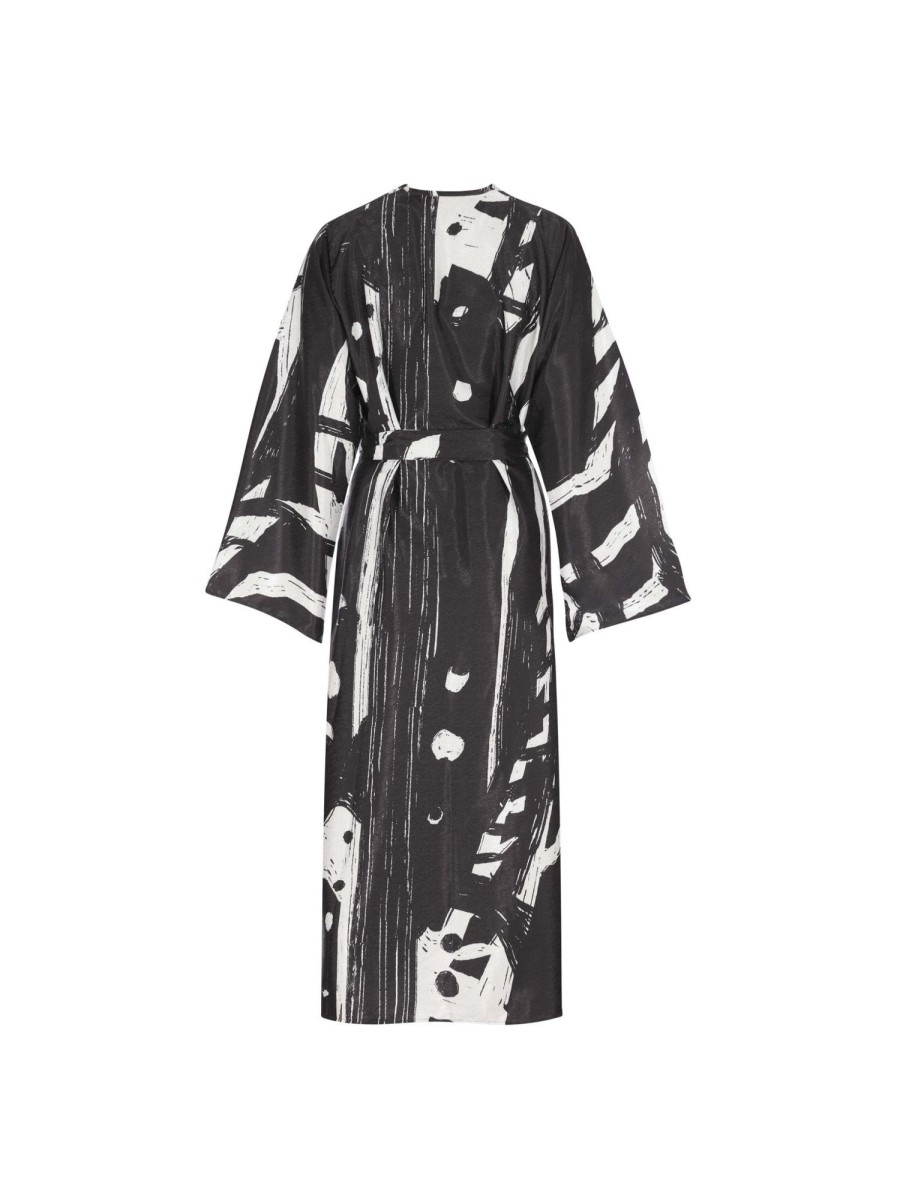 Clothing diarrablu | Awa Kimono - Suto Black