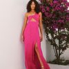 Clothing diarrablu | Dalia Dress - Zeen Fuchsia