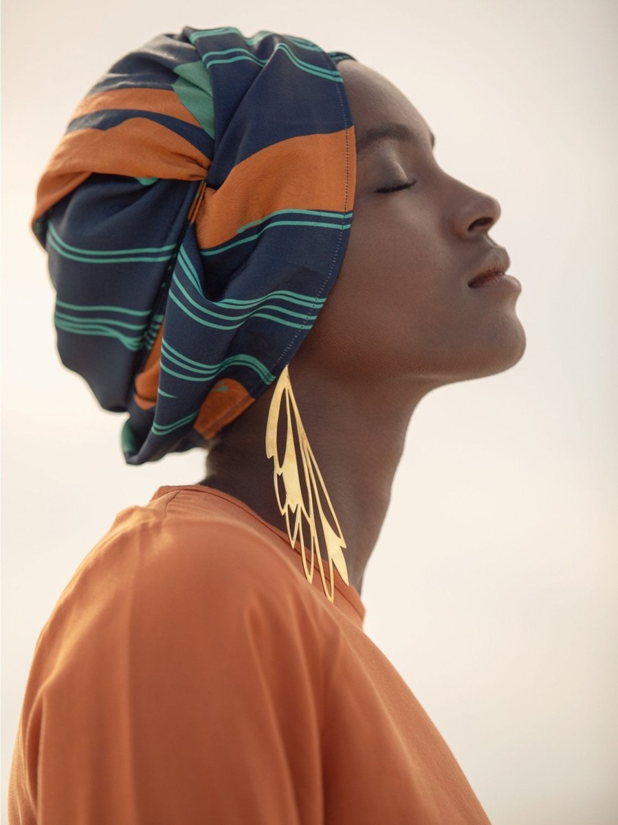 Accessories diarrablu | Moussor Headwrap - Costa Navy